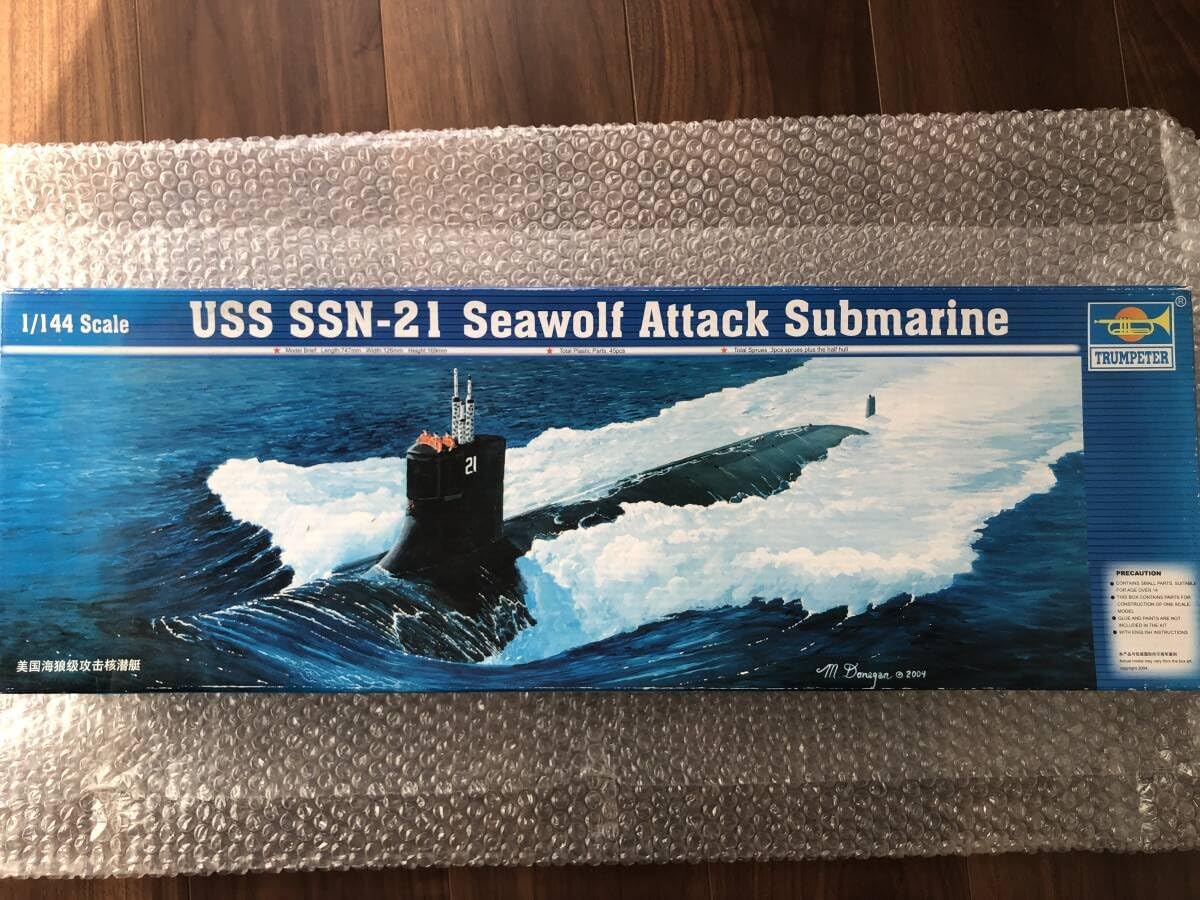 トランペッター Trumpeter 米海軍 1/144 U N-21 SEAWOLF シーウルフ
